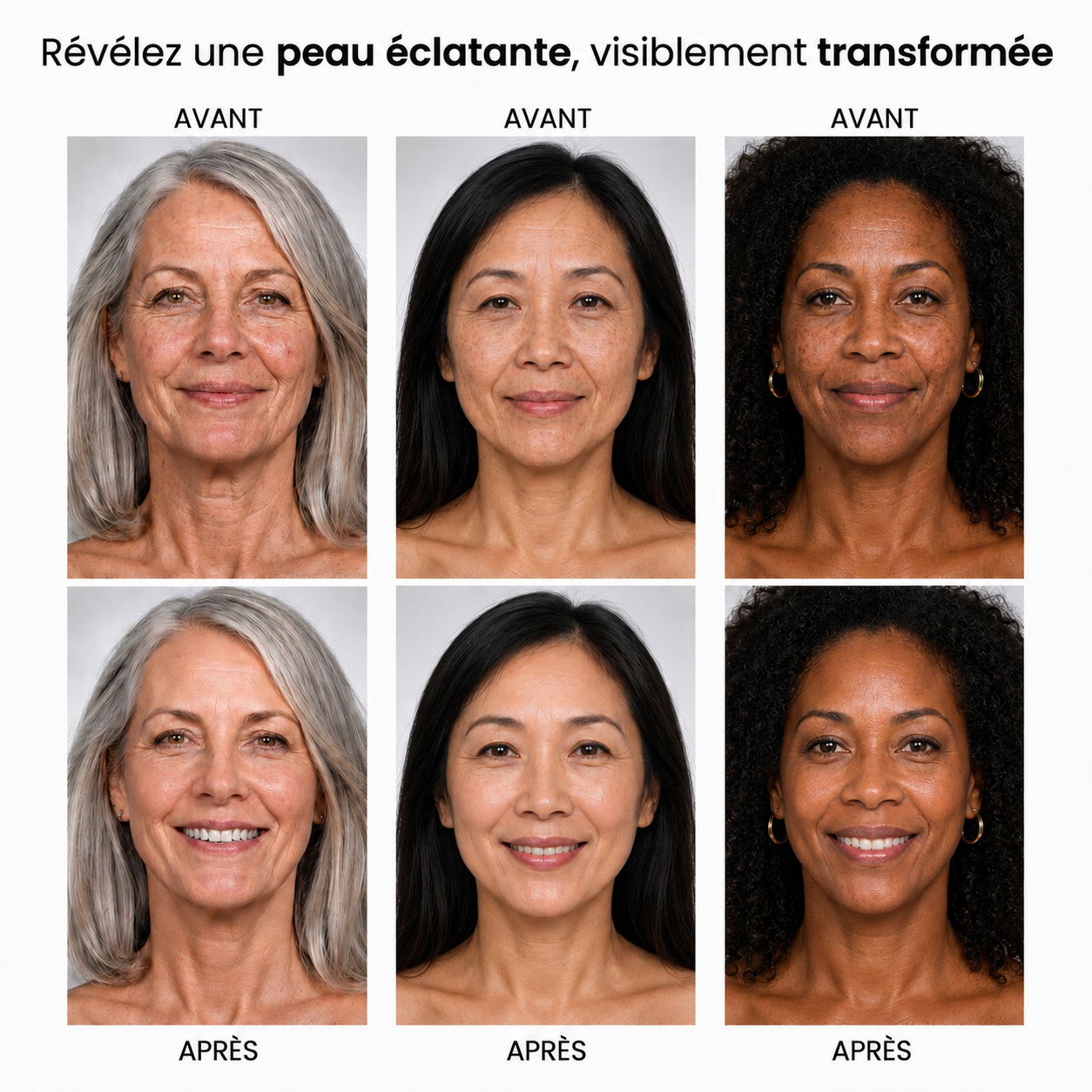 EvelyneHart® Fond de Teint Adaptatif 4-en-1