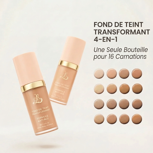 EvelyneHart® Fond de Teint Transformant 4-en-1
