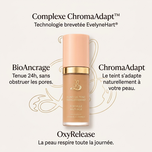 EvelyneHart® Fond de Teint Transformant 4-en-1